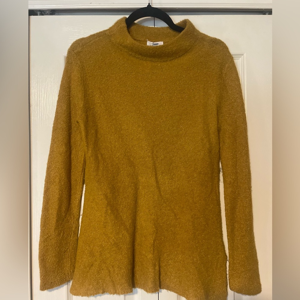 Mustard old navy sweater